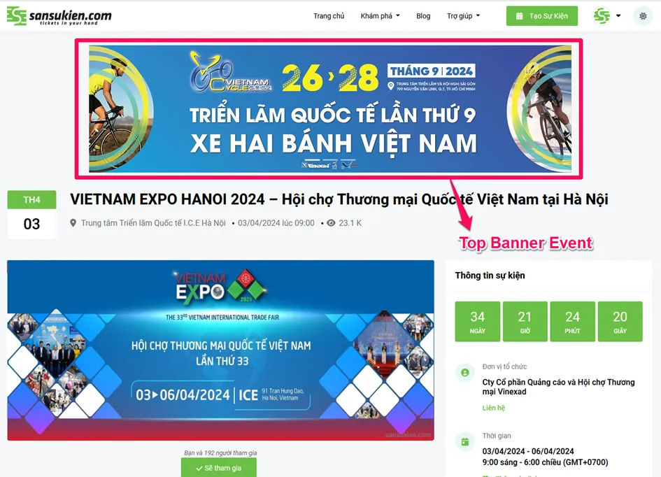 Quảng cáo PR Banner sự kiện | Săn Sự Kiện - GAME9