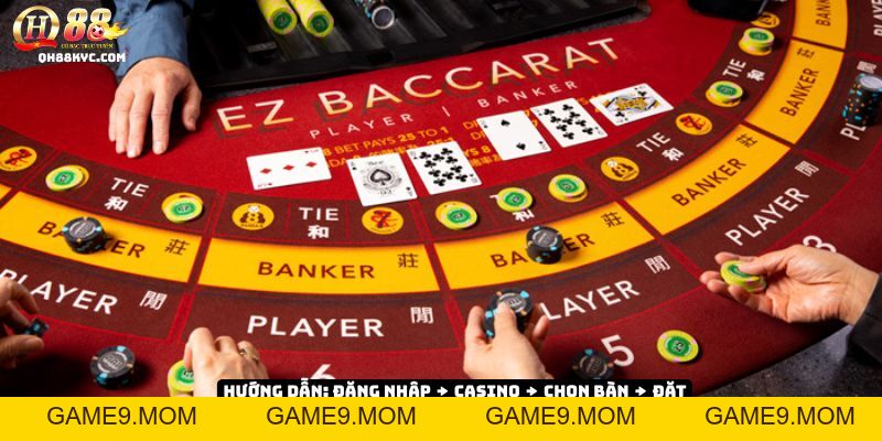Baccarat QH88 – Đẳng cấp mới của giới cao thủ bài 2026 - GAME9